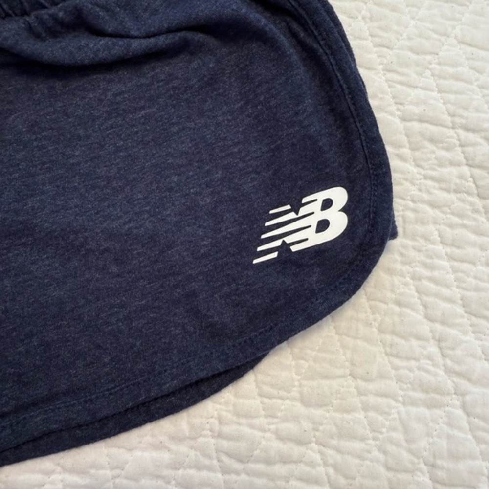 New Balance Navy Athletic Shorts